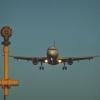 Plane coming in for a landing, photo by Sebastian Grochowicz